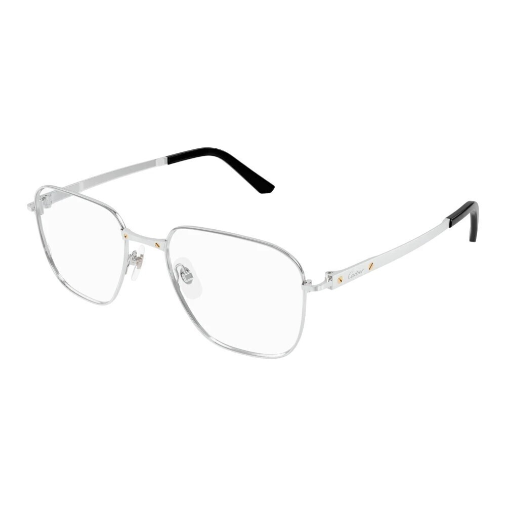 Cartier CT0553o-002 Eyeglasses Silver Titanium